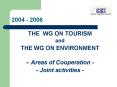 THE WG ON TOURISM PowerPoint PPT Presentation