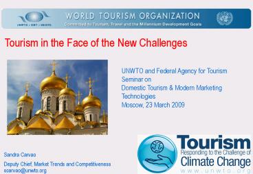 Tourism in the Face of the New Challenges