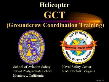 Helicopter GCT Groundcrew Coordination Training