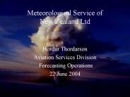 Meteorological Service of New Zealand Ltd