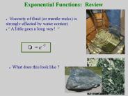 Exponential Functions: Review