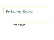 Probability Review