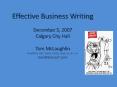 Effective Business Writing PowerPoint PPT Presentation