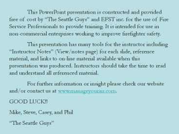 THE POINT OF NO RETURN