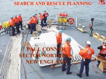 PAUL CONNER SECTOR NORTHERN NEW ENGLAND