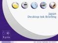 Japan Desktop Ink Briefing PowerPoint PPT Presentation