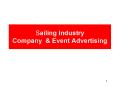 Sailing Industry Company PowerPoint PPT Presentation