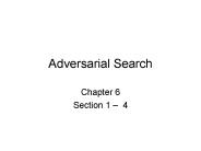 Adversarial Search