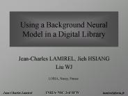 Jean-Charles LAMIREL, Jieh HSIANG