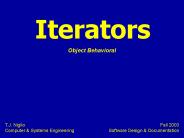 Iterators