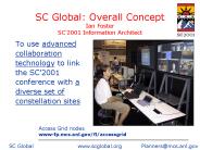 SC Global: Overall Concept Ian Foster SC