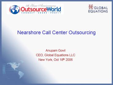 Nearshore Call Center Outsourcing
