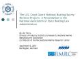 The U'S' Coast Guard National Boating Survey Revision Project: A Presentation to the National Associ PowerPoint PPT Presentation