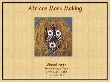 presentation player overlay