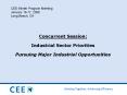 Concurrent Session: Industrial Sector Priorities Pursuing Major Industrial Opportunities PowerPoint PPT Presentation