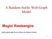 A Random-Surfer Web-Graph Model