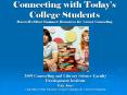 Connecting with Todays College Students Maxwells Silver Hammer: Resources for Career Counseling PowerPoint PPT Presentation