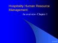 Hospitality Human Resource Management: PowerPoint PPT Presentation