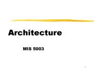 Architecture