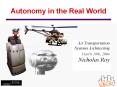 Autonomy in the Real World PowerPoint PPT Presentation