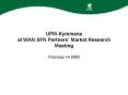 UPM-Kymmene at WAN SFN Partners' Market Research Meeting PowerPoint PPT Presentation