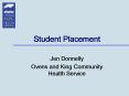 Student Placement PowerPoint PPT Presentation
