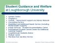 Student Guidance and Welfare at Loughborough University PowerPoint PPT Presentation