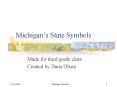 Michigans State Symbols PowerPoint PPT Presentation