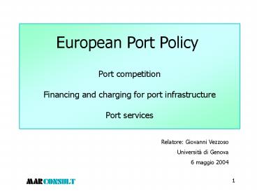 Facolt di economia e commercio