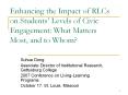 Enhancing the Impact of RLCs on Students PowerPoint PPT Presentation