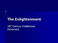 The Enlightenment PowerPoint PPT Presentation