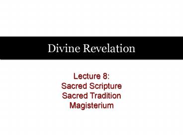 Thriving as a Catholic