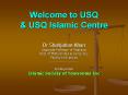 Welcome to USQ PowerPoint PPT Presentation