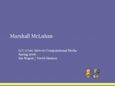 Marshall McLuhan