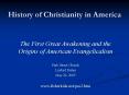 History of Christianity in America PowerPoint PPT Presentation