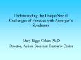 Understanding the Unique Social Challenges of Females with Aspergers Syndrome PowerPoint PPT Presentation