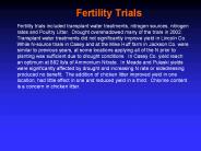 Fertility Trials