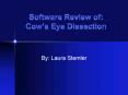 Software Review of: Cows Eye Dissection PowerPoint PPT Presentation
