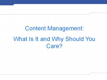 MerrillLynch Corporate Presentation