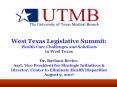 West Texas Legislative Summit: PowerPoint PPT Presentation
