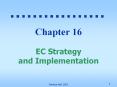 Chapter 16 EC Strategy and Implementation PowerPoint PPT Presentation
