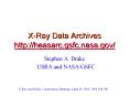 X-Ray Data Archives http://heasarc.gsfc.nasa.gov/ PowerPoint PPT Presentation