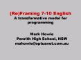 ReFraming 710 English A transformative model for programming PowerPoint PPT Presentation