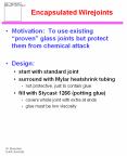 Encapsulated%20Wirejoints PowerPoint PPT Presentation