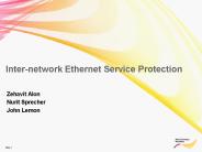 Inter-network Ethernet Service Protection
