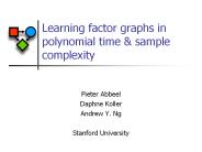Learning factor graphs in polynomial time