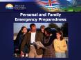 Personal and Family Emergency Preparedness PowerPoint PPT Presentation