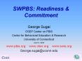 SWPBS: Readiness PowerPoint PPT Presentation