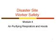Disaster Site Worker Safety PowerPoint PPT Presentation
