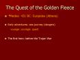 The Quest of the Golden Fleece PowerPoint PPT Presentation